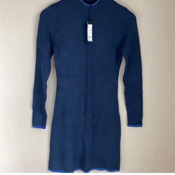 NWT Romeo & Juliet Couture Sweater Dress Navy Blue Size Medium - Picture 1 of 6